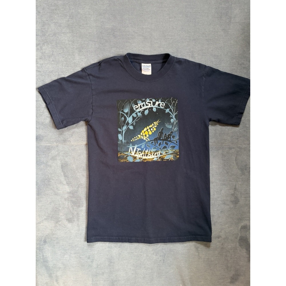 Erasure Nightbord 2005 Tour Graphic Crew Neck T-Shirt S
